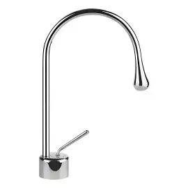 Змішувач для раковини Goccia Gessi 33601-031 Chrome — вид на білому тлі