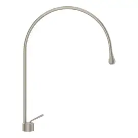 Змішувач для раковини Goccia Gessi 33603-149 Finox Brushed Nickel — вид спереду