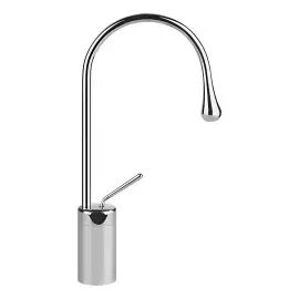 Змішувач для раковини Goccia Gessi 33604-031 Chrome — вид на білому тлі
