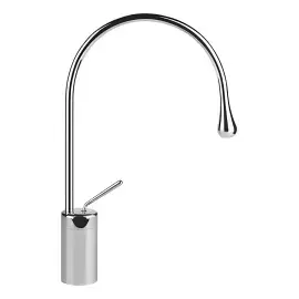 Змішувач для раковини Goccia Gessi 33605-031 Chrome — вид спереду