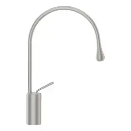 Змішувач для раковини Goccia Gessi 33605-147 CHROME BRUSHED — вид спереду