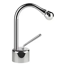 Змішувач для біде Goccia Gessi 33607-031 Chrome — вид спереду