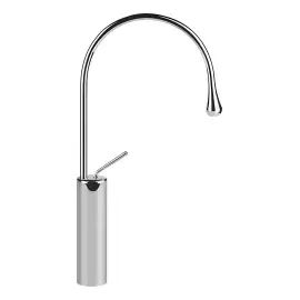 Змішувач для раковини Goccia Gessi 33609-031 Chrome — вид на білому тлі