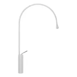Змішувач для раковини Goccia Gessi 33610-279 Matte White — вид спереду