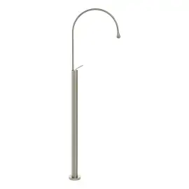 Змішувач для раковини Goccia Gessi 33630-149 Finox Brushed Nickel — вид спереду