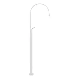 Змішувач для раковини Goccia Gessi 33630-279 Matte White — вид на білому тлі