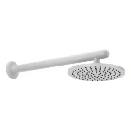 Верхній душ Goccia Gessi 33655-279 Matte White — вид спереду