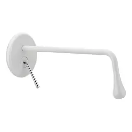 Змішувач для раковини Goccia Gessi 33690-279 Matte White — вид спереду