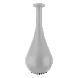 Верхній душ Goccia Gessi 33751-279 Matte White — вид спереду