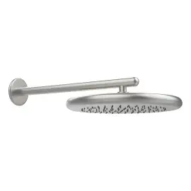 Верхній душ Goccia Gessi 33756-147 CHROME BRUSHED — вид спереду