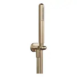 Душовий гарнітур Goccia Gessi 33773-726 Warm Bronze Br. PVD — вид спереду