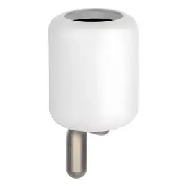 Склянка для зубних щіток Goccia Gessi 38007-149 Finox Brushed Nickel — вид спереду