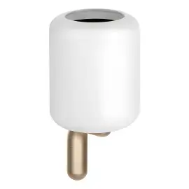Склянка для зубних щіток Goccia Gessi 38007-726 Warm Bronze Br. PVD — вид спереду