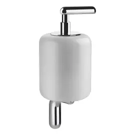 Дозатор для рідкого мила Goccia Gessi 38013-031 Chrome — вид спереду