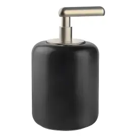 Дозатор для рідкого мила Goccia Gessi 38038-149 Finox Brushed Nickel — вид спереду