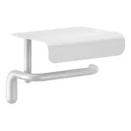 Тримач для туалетного паперу Goccia Gessi 38049-279 Matte White — вид спереду