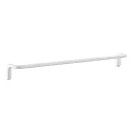 Тримач для рушників Goccia Gessi 38100-279 Matte White — вид спереду