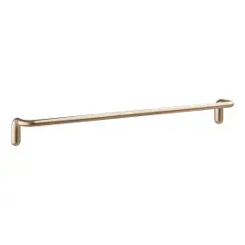 Тримач для рушників Goccia Gessi 38100-726 Warm Bronze Br. PVD — вид на білому тлі