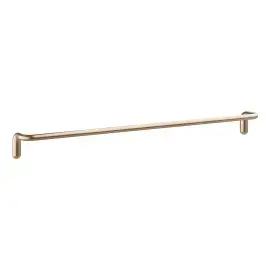 Тримач для рушників Goccia Gessi 38103-726 Warm Bronze Br. PVD — вид на білому тлі