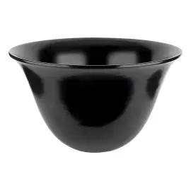 Раковина Goccia Gessi 39102-532 MATT BLACK CERAMIC — вид спереду