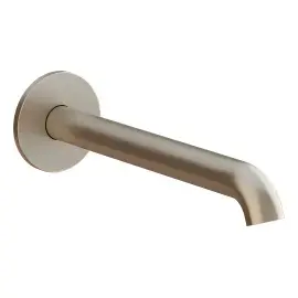 Вилив для раковини Habito Gessi 66102-149 Finox Brushed Nickel — вид на білому тлі