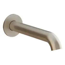 Вилив для ванни Habito Gessi 66103-149 Finox Brushed Nickel — вид на білому тлі