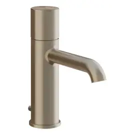 Змішувач для раковини Habito Gessi 70001-149 Finox Brushed Nickel — вид на білому тлі