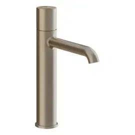 Змішувач для раковини Habito Gessi 70006-149 Finox Brushed Nickel — вид спереду