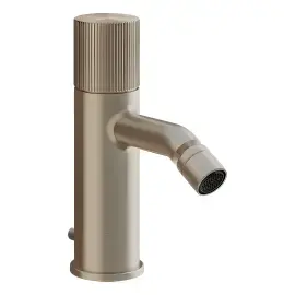 Змішувач для біде Habito Gessi 70507-149 Finox Brushed Nickel — вид спереду