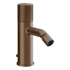 Змішувач для біде Habito Gessi 70507-761 Coffee Bronze Brushed PVD — вид спереду
