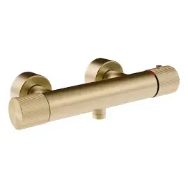 Змішувач для душу Habito Gessi 70533-727 Brass Brushed PVD — вид спереду