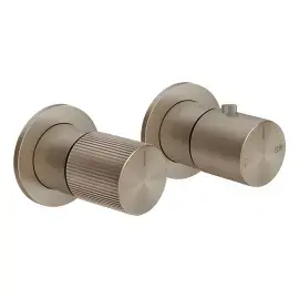 Змішувач для душу Habito Gessi 70534-149 Finox Brushed Nickel — вид на білому тлі