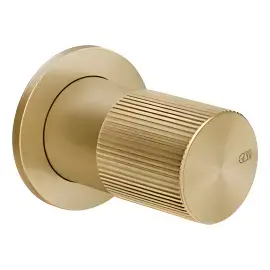 Змішувач прихованого монтажу Habito Gessi 70599-727 Brass Brushed PVD — вид спереду