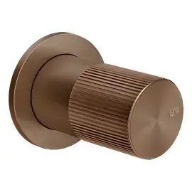 Змішувач прихованого монтажу Habito Gessi 70599-761 Coffee Bronze Brushed PVD — вид спереду