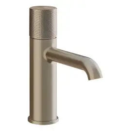 Змішувач для раковини Habito Gessi 70602-149 Finox Brushed Nickel — вид на білому тлі