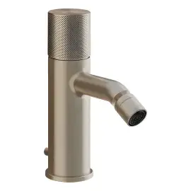 Змішувач для біде Habito Gessi 70607-149 Finox Brushed Nickel — вид на білому тлі