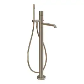 Змішувач для ванни Habito Gessi 70628-149 Finox Brushed Nickel — вид на білому тлі