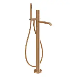 Змішувач для ванни Habito Gessi 70628-726 Warm Bronze Br. PVD — вид спереду