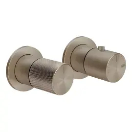 Змішувач для душу Habito Gessi 70634-149 Finox Brushed Nickel — вид на білому тлі