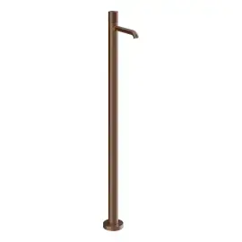 Змішувач для раковини Habito Gessi 70695-761 Coffee Bronze Brushed PVD — вид на білому тлі