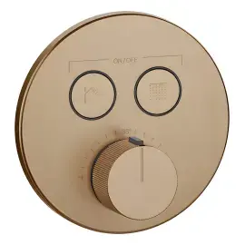 Змішувач для душу Hi-fi Gessi 38713-791 Deep Bronze Brushed PVD — вид спереду