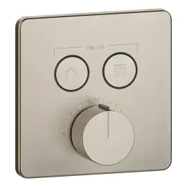 Змішувач для душу Hi-fi Gessi 38718-149 Finox Brushed Nickel — вид спереду