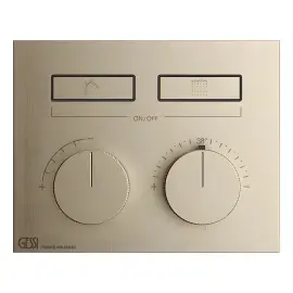 Змішувач для душу Hi-fi Gessi 63004-149 Finox Brushed Nickel — вид спереду