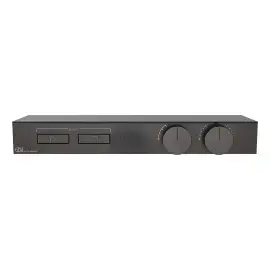 Змішувач для душу Hi-fi Gessi 63022-707 BLACK METAL BR. PVD — вид спереду