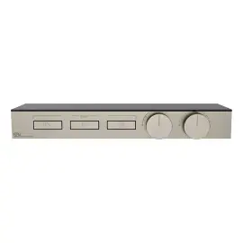 Змішувач для душу Hi-fi Gessi 63024-149 Finox Brushed Nickel — вид на білому тлі