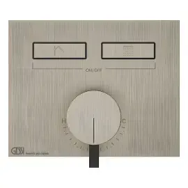 Змішувач для душу Hi-fi Gessi 63079-149 Finox Brushed Nickel — вид спереду