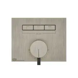 Змішувач для душу Hi-fi Gessi 63081-149 Finox Brushed Nickel — вид спереду