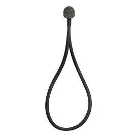 Душовий комплект Hi-fi Gessi 63099-707 BLACK METAL BR. PVD — вид спереду