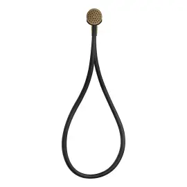 Душовий комплект Hi-fi Gessi 63199-791 Deep Bronze Brushed PVD — вид на білому тлі
