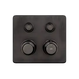 Смеситель для душа Hi-fi Gessi 65232-707 — вид спереди